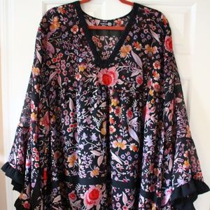 Boohoo Floral Swing Dress (Size 18)